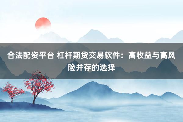合法配资平台 杠杆期货交易软件：高收益与高风险并存的选择