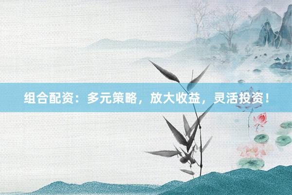组合配资：多元策略，放大收益，灵活投资！